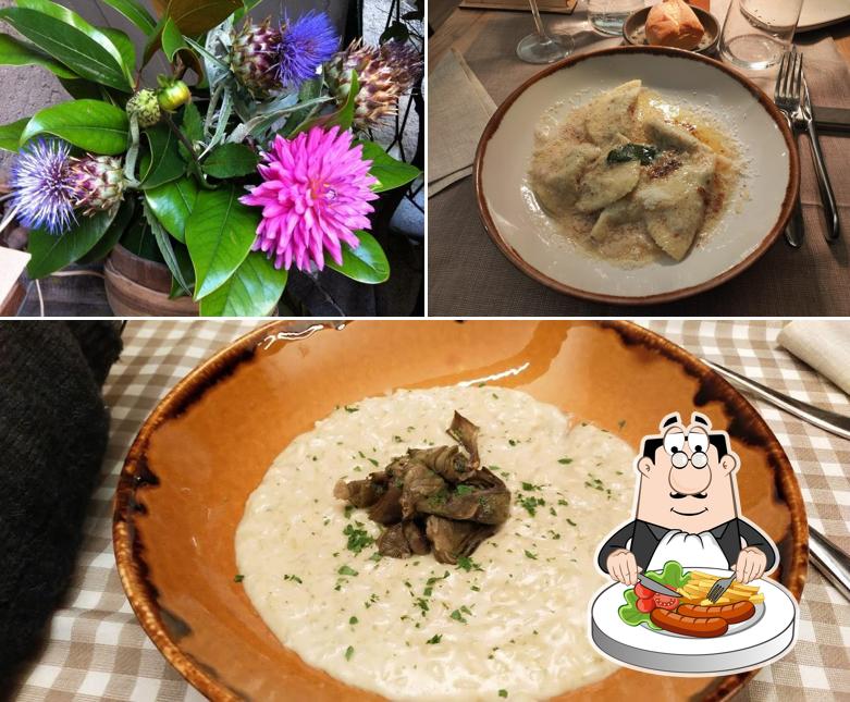 Cibo al Trattoria La Peppina