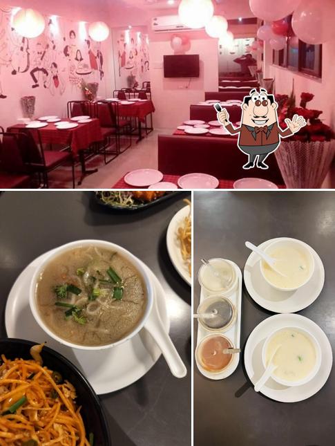 Check out the picture depicting food and interior at Chinu's Chinese Restaurant - Kolhapur
