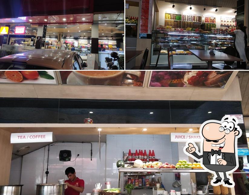 The interior of KR Bakes & Restaurant