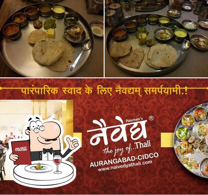 Meals at Naivedya Veg Thali Restaurant