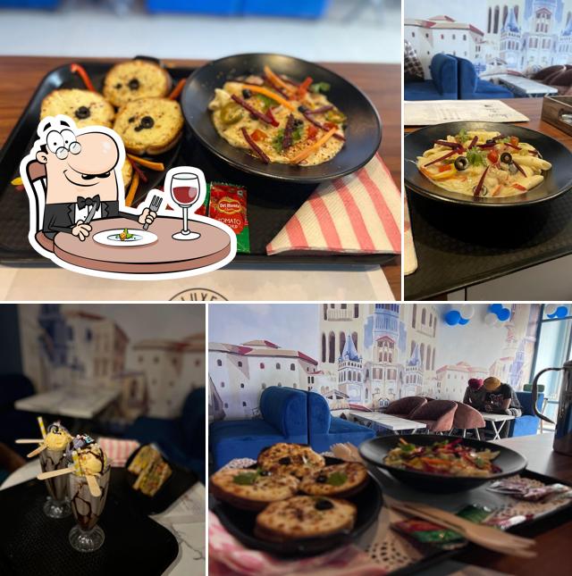 Food at Luxe Sip N' Bites