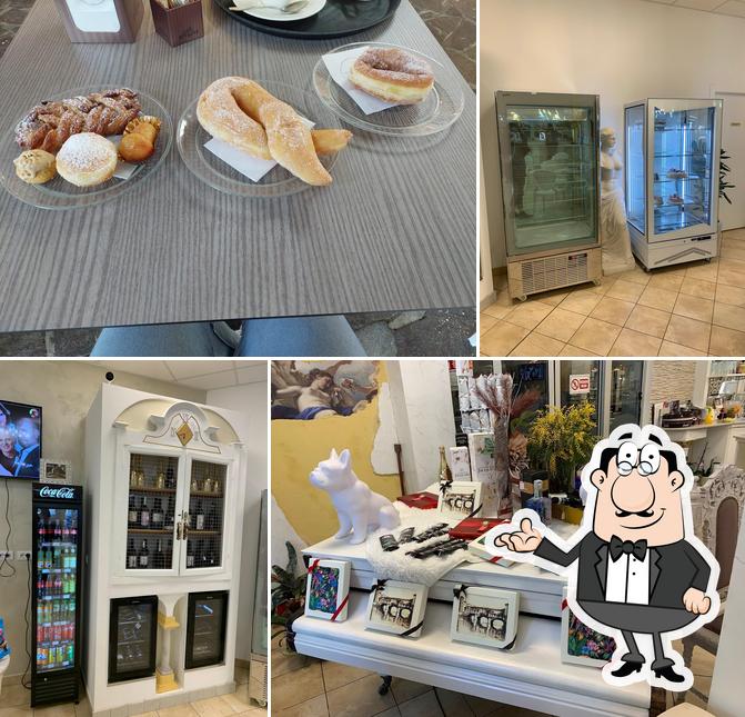 Gli interni di Pasticceria Caffetteria Tentazioni