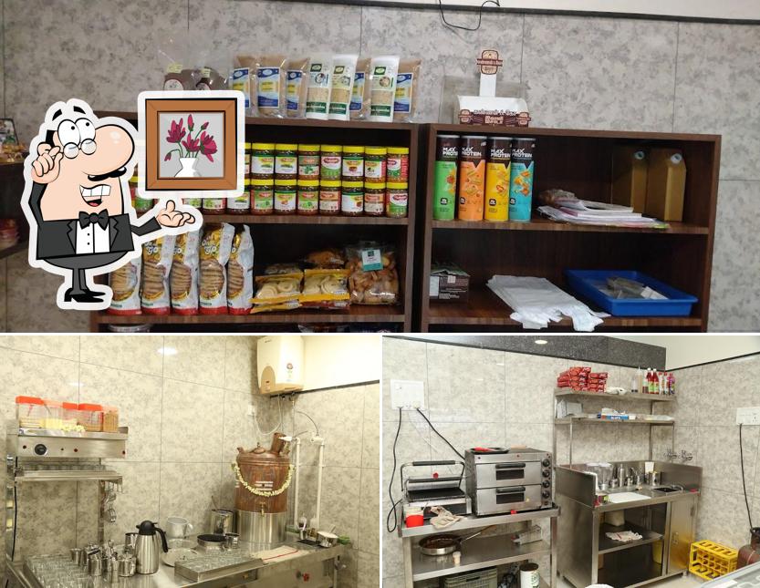 The interior of Ram's Coffee