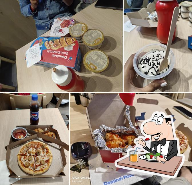 Food at Domino's Pizza