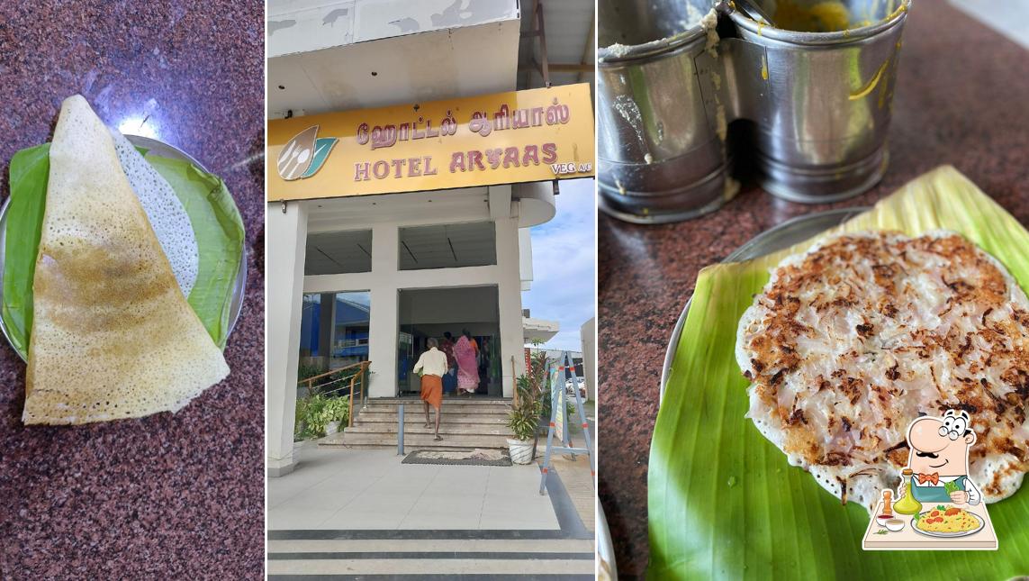 Food at Hotel Aryas