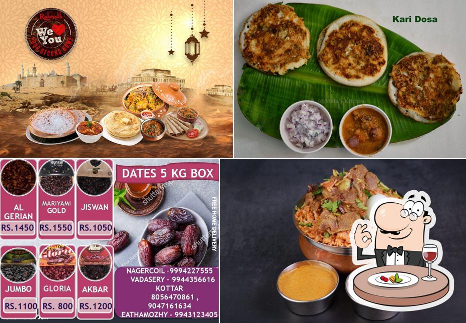 Food at Hotel Rahmath Opp. CBH