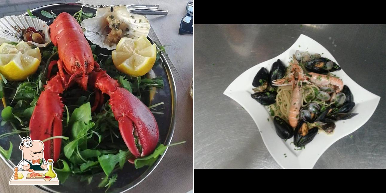 Ordina tra i vari prodotti di cucina di mare proposti a Meeting Pizzeria Trattoria di Venturini Barbara e Diego