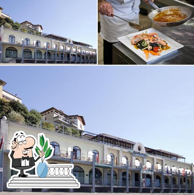 La immagine della esterno e cibo di Hotel Lovere Resort & Spa