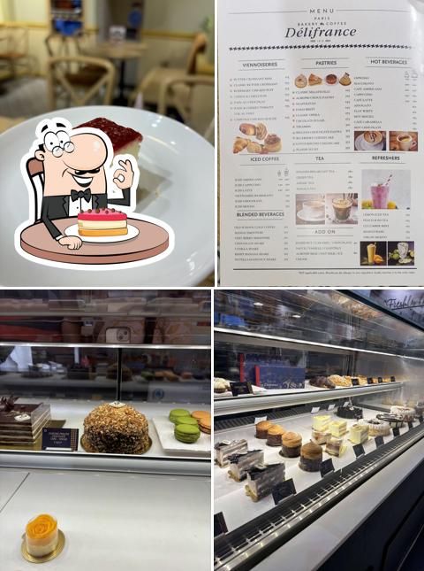 Cheesecake at Delifrance Defence Colony