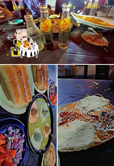 Food at Golden Egg Pointt