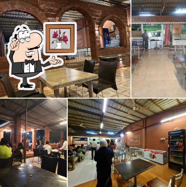 The interior of Hotel Mast Malwani khed