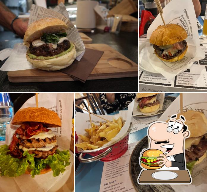 Prova un hamburger a L'Officina del Panino