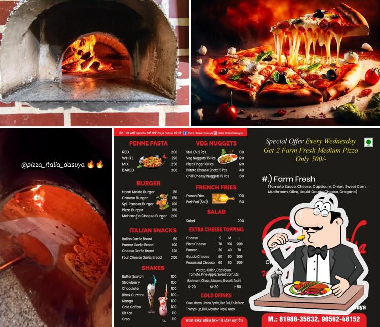 Meals at Pizza Italia Best Pizza Dasuya