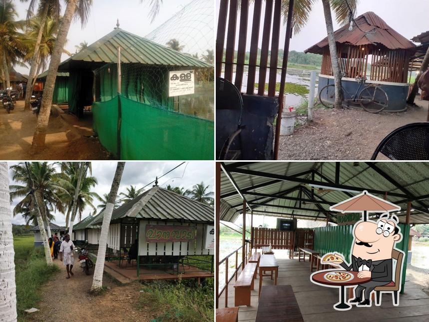 Enjoy the view at the outside area of Thattel Toddy Shop