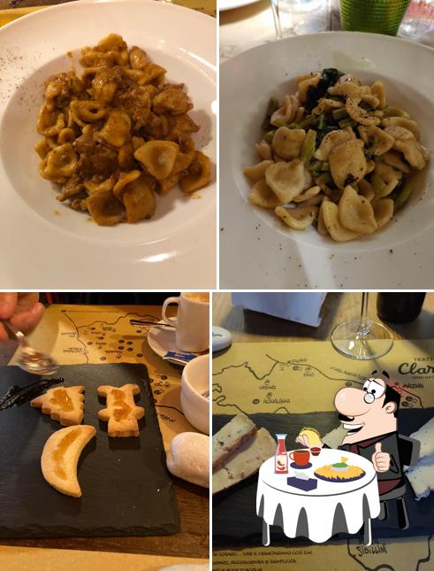 Piatto di formaggi al Trattoria Clarice vino naturalmente
