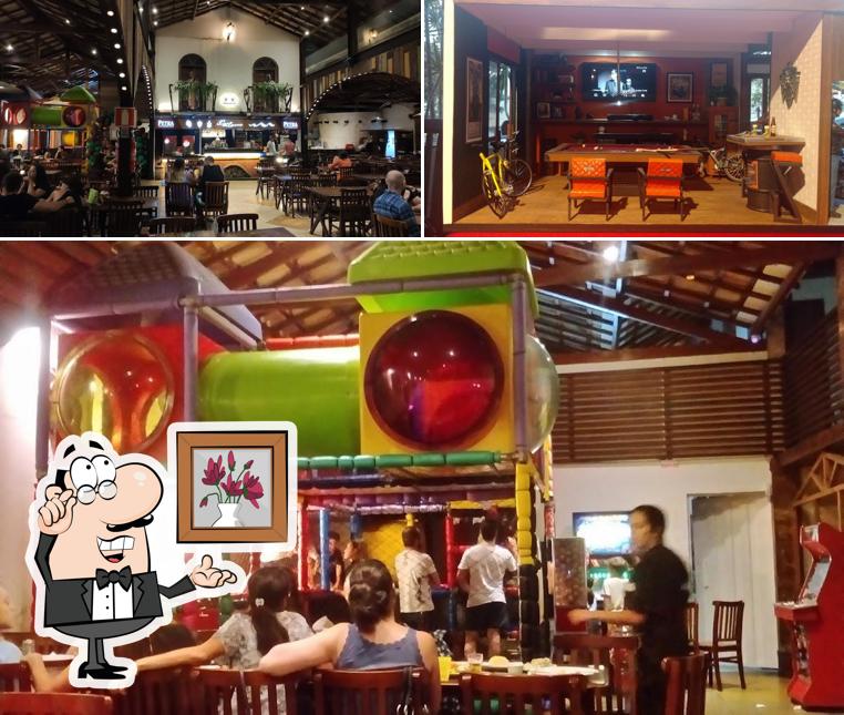O interior do Xico da Carne