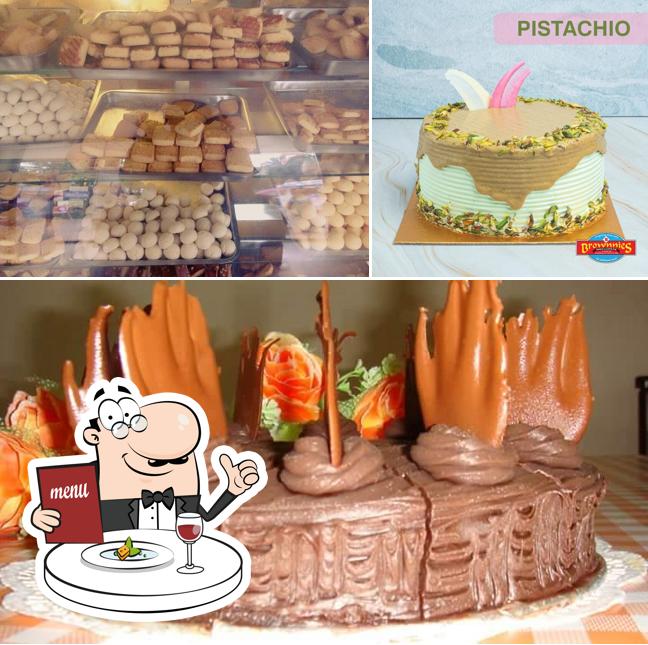Food at Brownnies Bakery