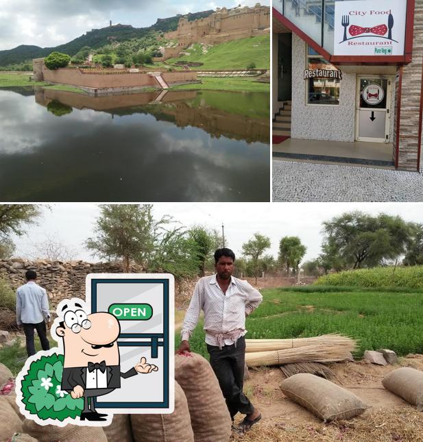 The exterior of City Food Restaurant