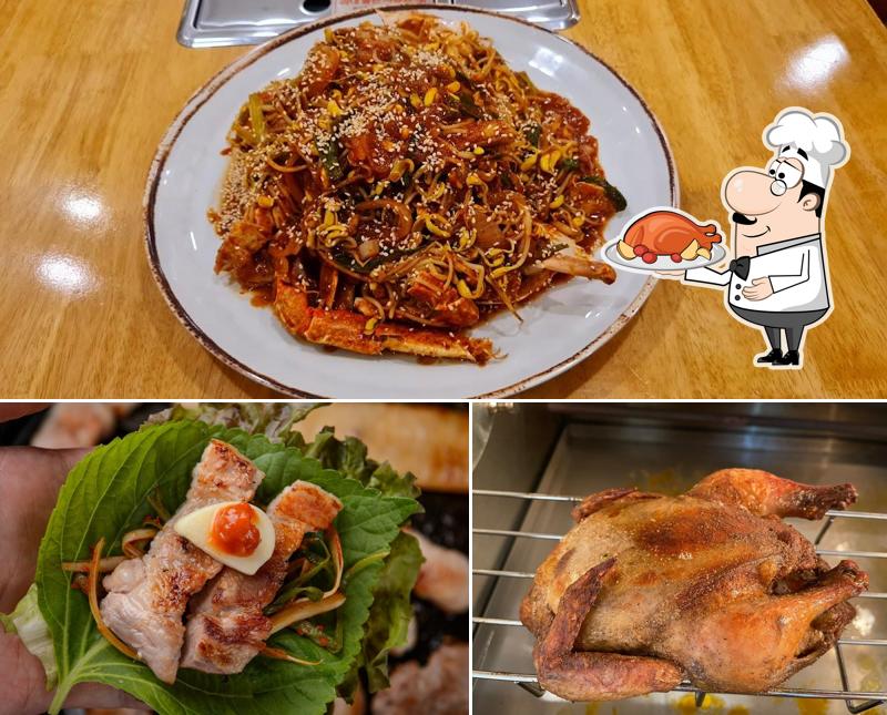Peking duck at 한빛 Hanvit Restaurant