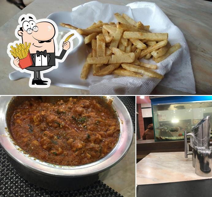Taste finger chips at JK Garden Family Restaurant