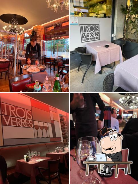 Siediti a un tavolo di Les Trois Verres