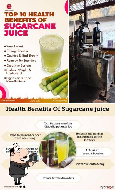 Look at this image of Tea Stall & Sugarcane Juice