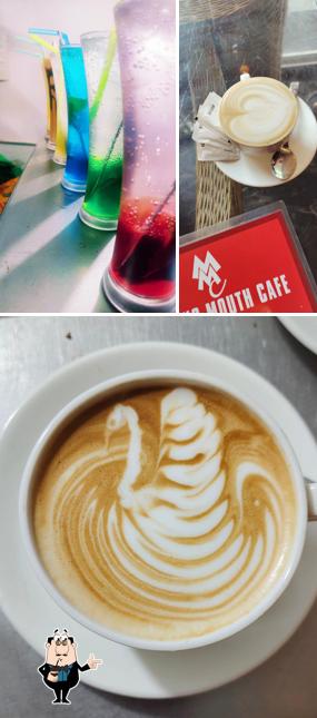 Melting Mouth cafe serves a selection of beverages