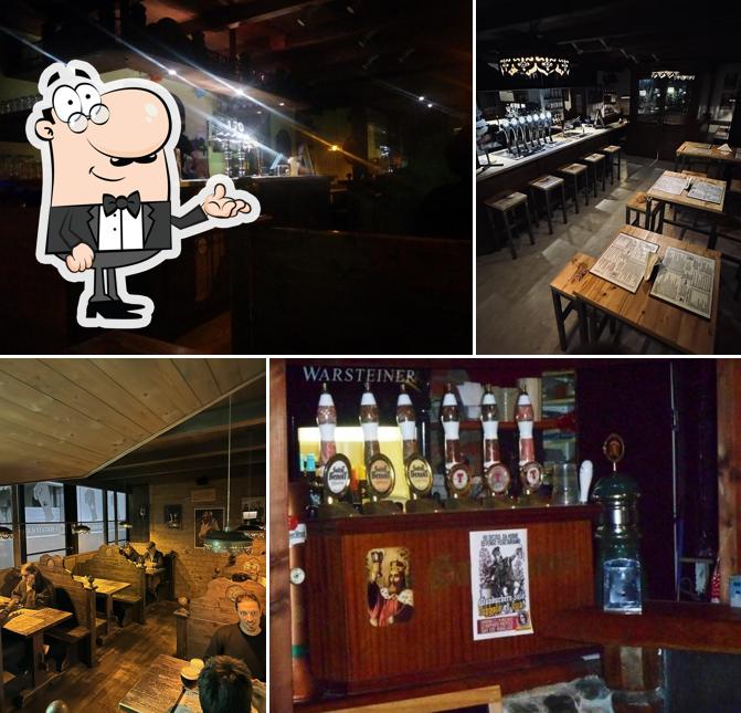 Gli interni di Old Station Pub