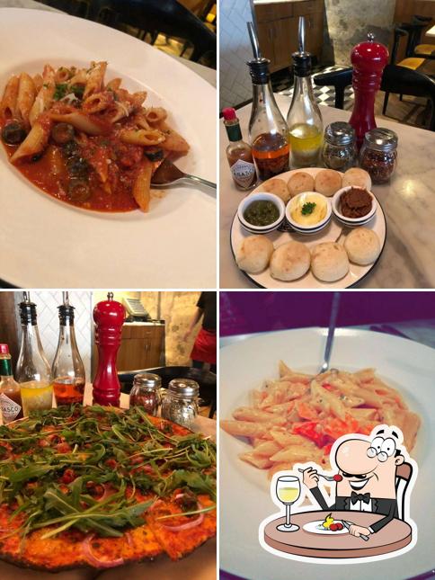 Food at PizzaExpress