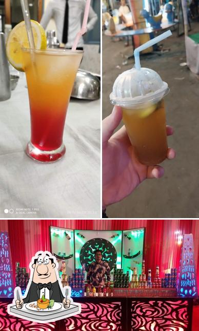 The photo of food and bar counter at Brothers Mocktail