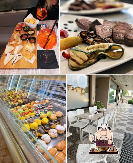 Ordina i un pasto a base di carne a Pasticceria La Vie Est Belle