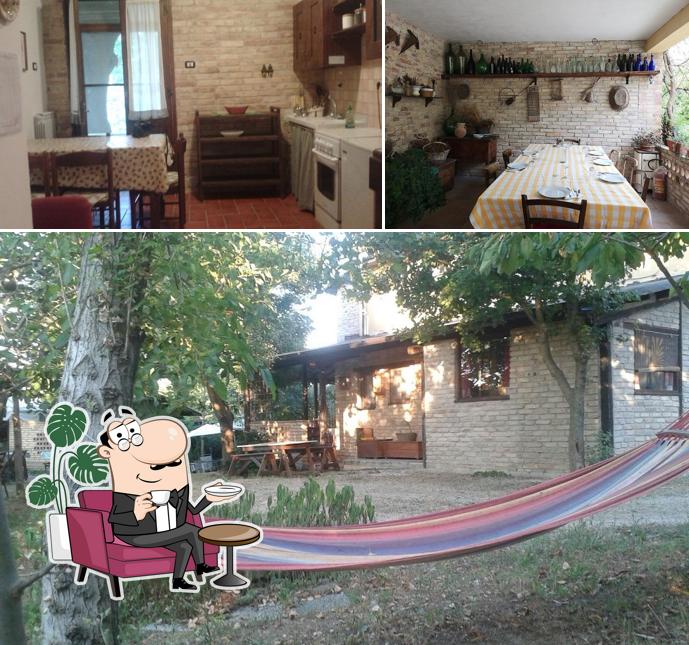 Gli interni di Agriturismo Via Del Campo