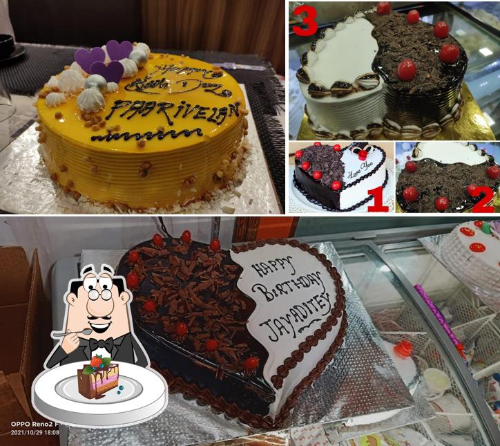 Chocolate cake at ICE World & FooD Monster