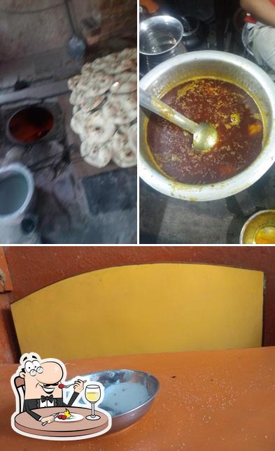 Food at Madina Hotel