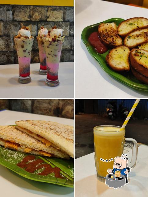 Food at Monkeys Cafe