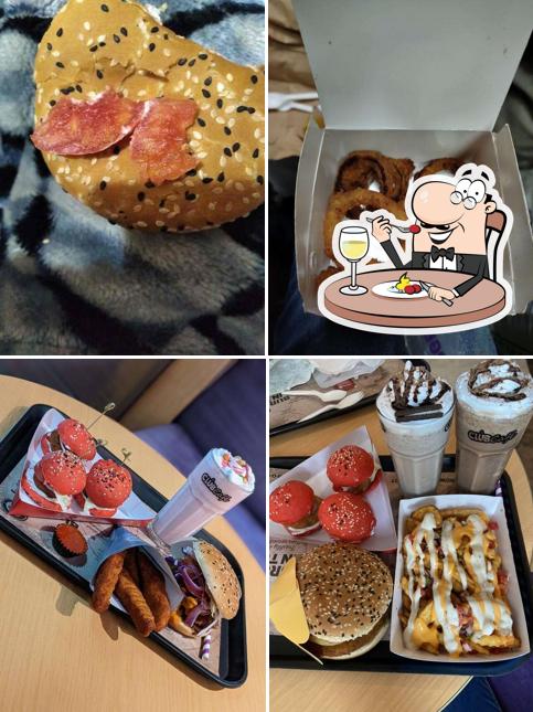 Food at The Burger Club Rajouri Garden