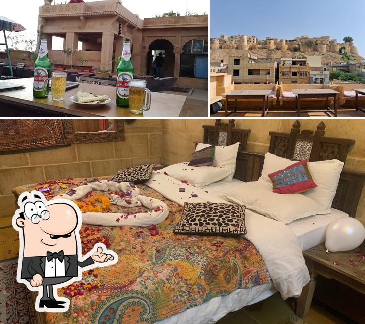 The photo of interior and food at Shahi Palace Hotel