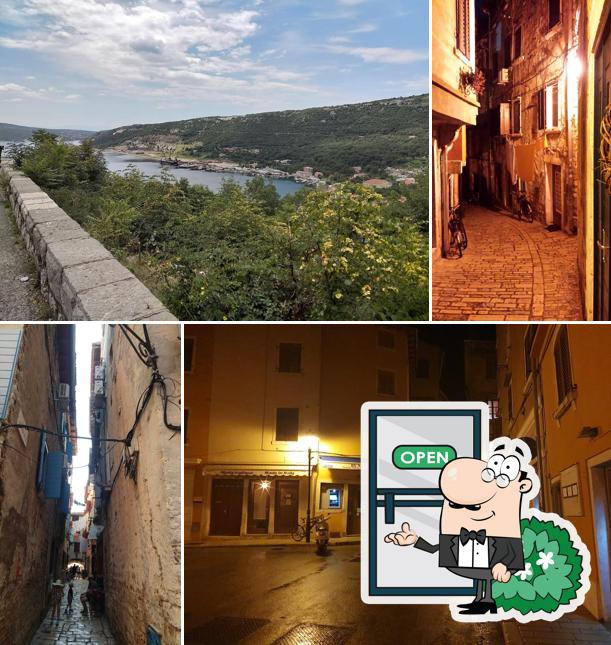 Goditi la vista dall'area esterna di Batel