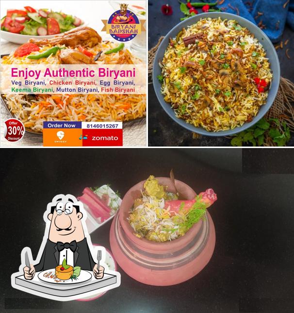 Food at Biryani Badshah