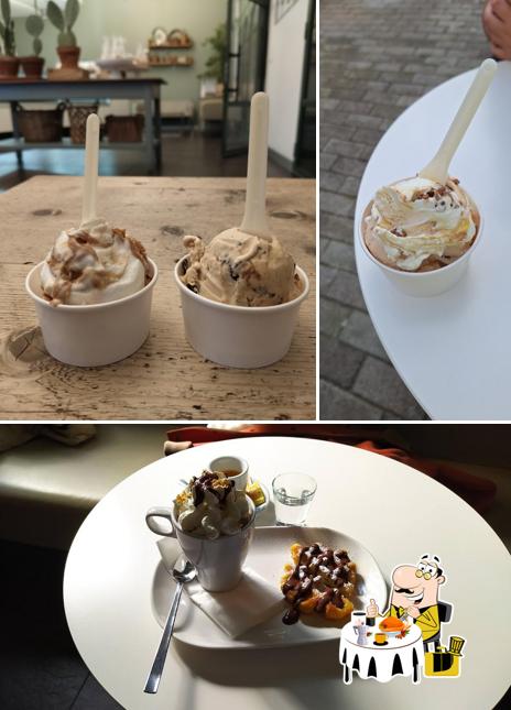 Mousse al cioccolato al Gelateria Santa Rosa