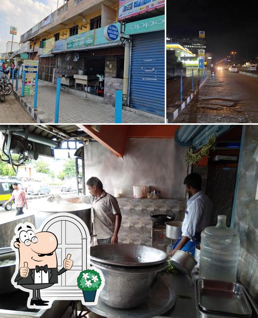 The exterior of Hotel Amaravathi