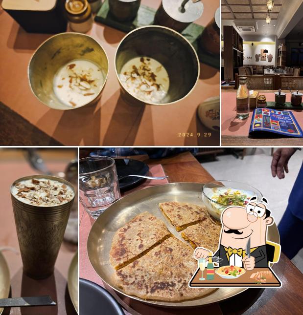 Food at Jassi De Parathe