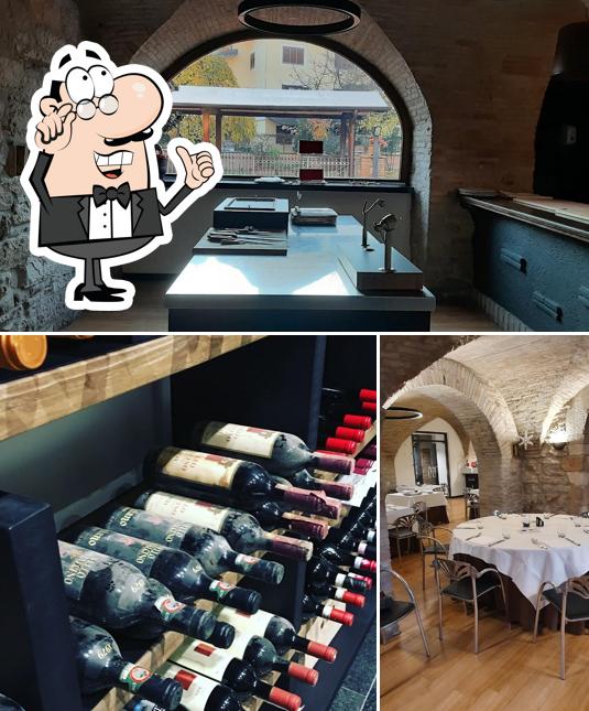 Gli interni di Locanda Giustini Restaurant