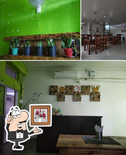 The interior of Naga Kitchen