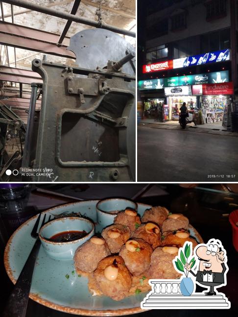 Take a look at the picture displaying exterior and food at Brain Bells
