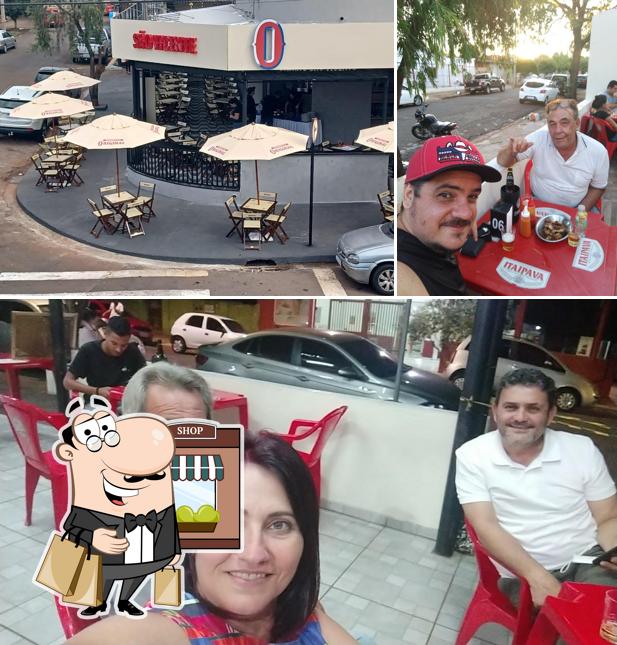 O exterior do Bar Original São Vicente