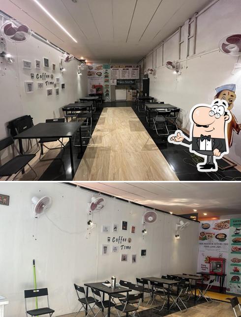 The interior of Coffee House by Organic Salad Bar