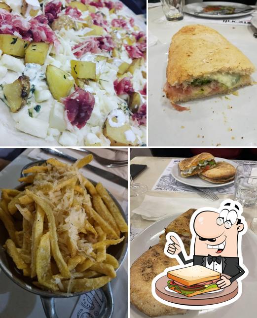 Toast al formaggio al Miramonti Panuozzeria &Pizzeria f.lli MANZI