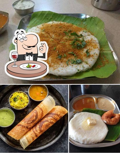 Food at New Kumar idly Hotel