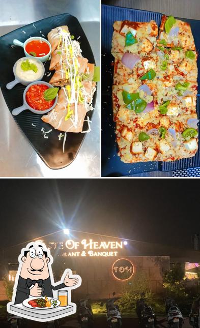 This is the photo displaying food and interior at Taste of Heaven